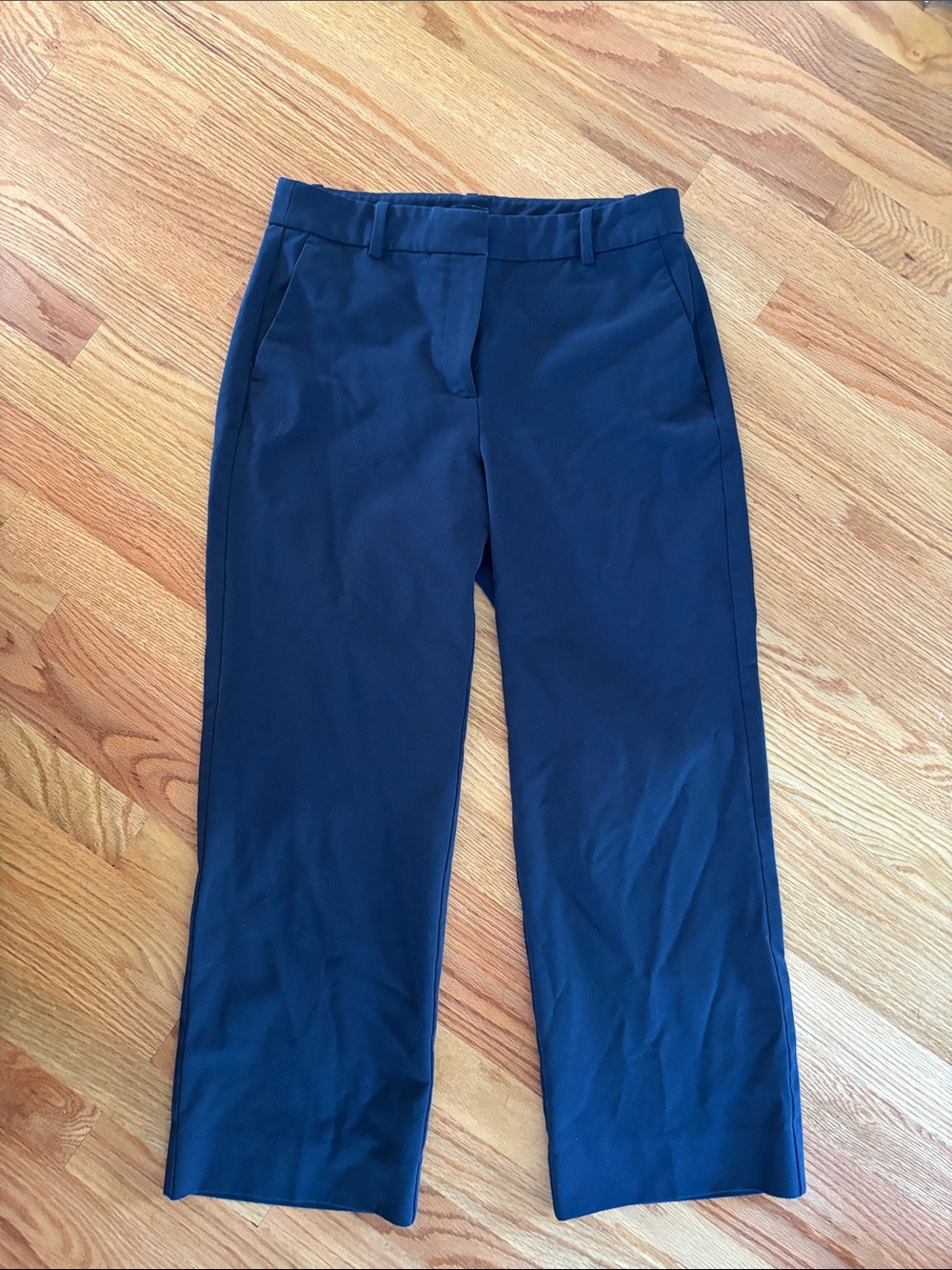 J.Crew Kristyn Wide-Leg Cropped Pants 6